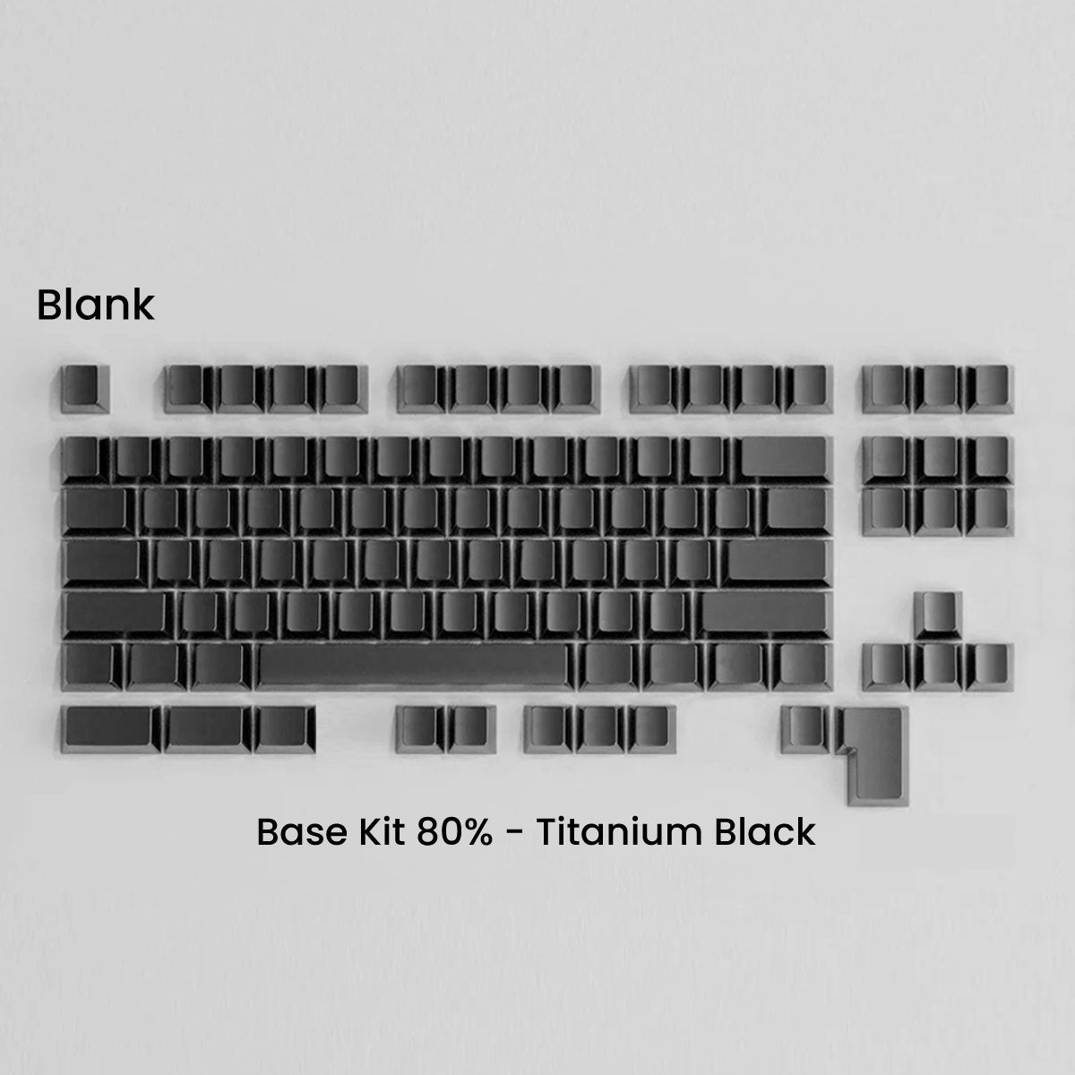 Full Metal Keycap Set: Basekit 60%-80%(TKL)-100%