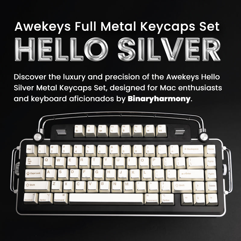Awekeys フルメタルキーキャップセット(英字カッパー、無刻印ブラック) 98e66e1d7aff81420e184e6e2c43eb