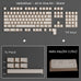 Full Metal Keycaps Set Designered for Mac - Hello Silver – Awekeys