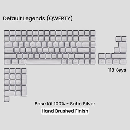 Awekeys Air Low-Profile Metal Keycaps