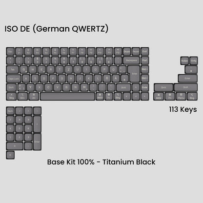 Awekeys Air Low-Profile Metal Keycaps