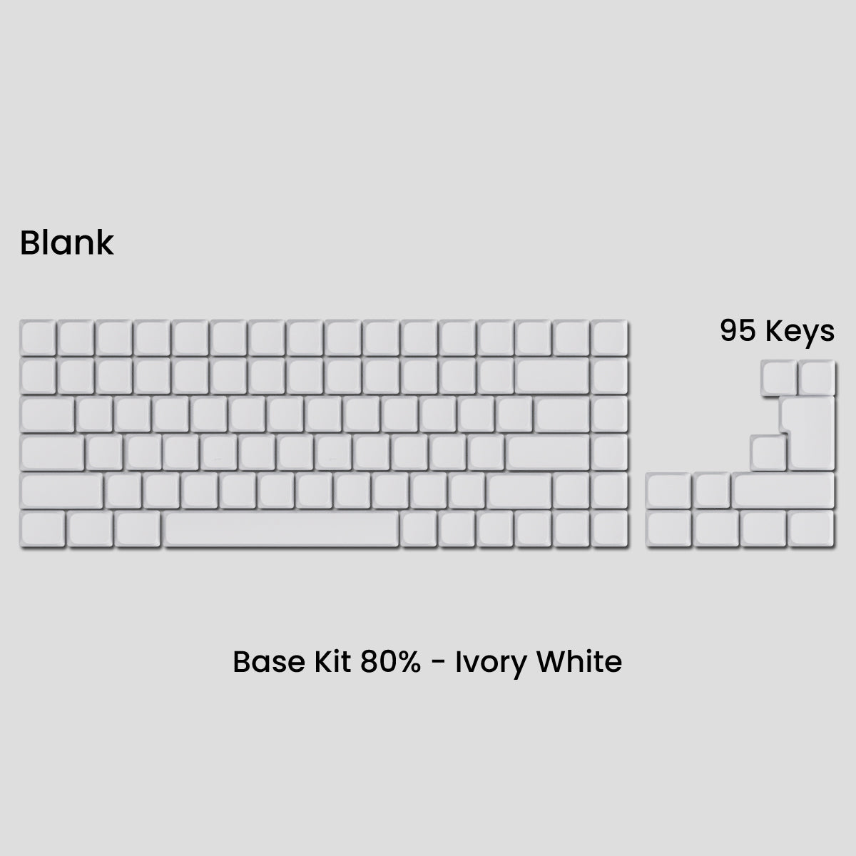 Awekeys Air Low-Profile Metal Keycaps