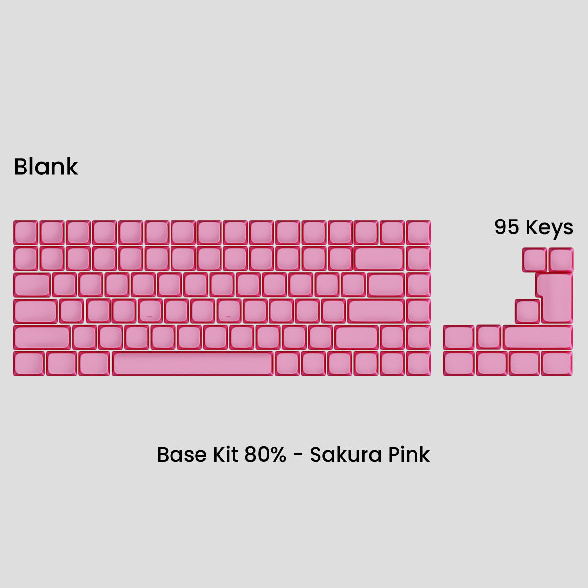 Awekeys Air Low-Profile Metal Keycaps