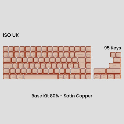 Awekeys Air Low-Profile Metal Keycaps