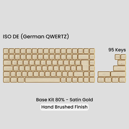 Awekeys Air Low-Profile Metal Keycaps