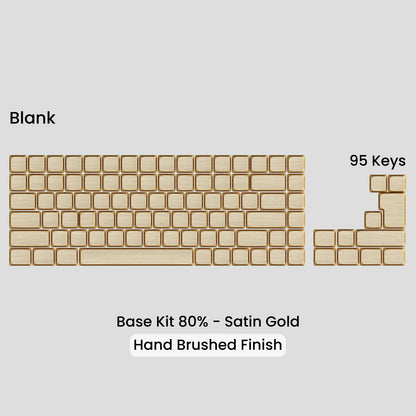 Awekeys Air Low-Profile Metal Keycaps