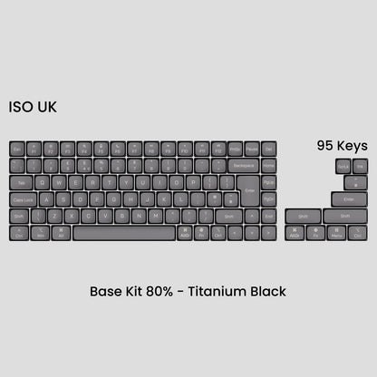 Awekeys Air Low-Profile Metal Keycaps