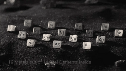 Periodic Table Metal Keycaps 16pcs