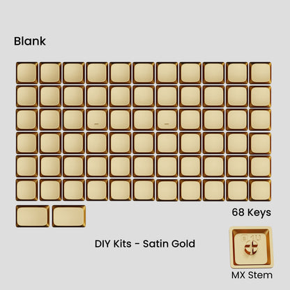 Awekeys Air Low-Profile Metal Keycaps