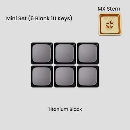 Awekeys Air Low-Profile Metal Keycaps