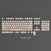 Full Metal Keycaps Set Designered for Mac - Hello Silver – Awekeys