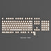 Full Metal Keycaps Set Designered for Mac - Hello Silver – Awekeys