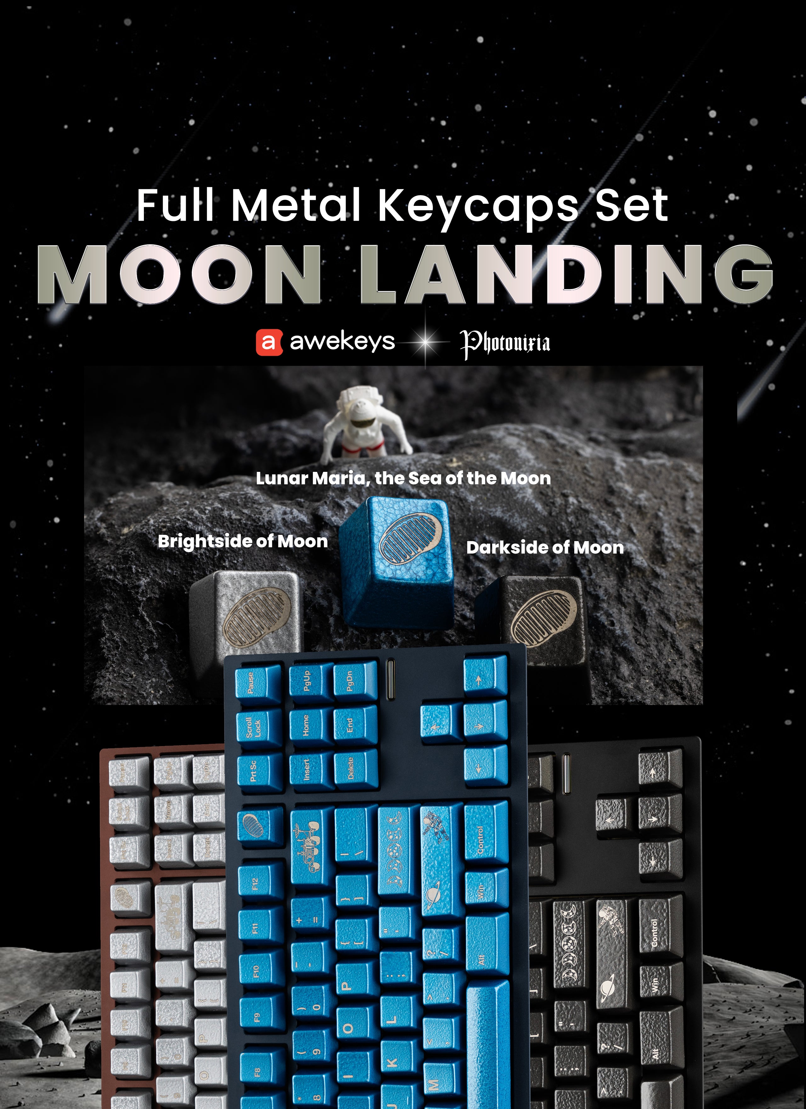 Moon Landing Landing Page – Awekeys