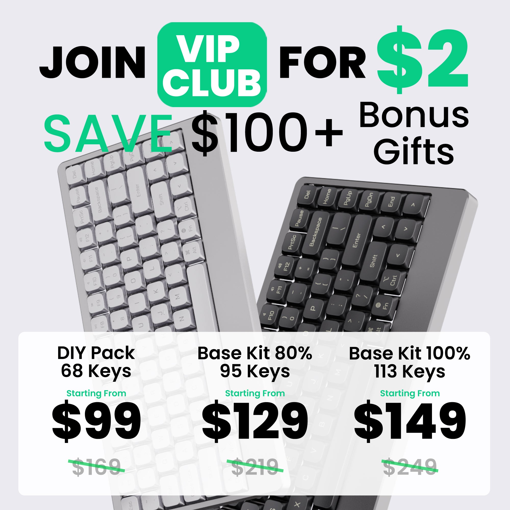 コッパーイーグルフルメタルキーキャップセット VIPメンバーシップ