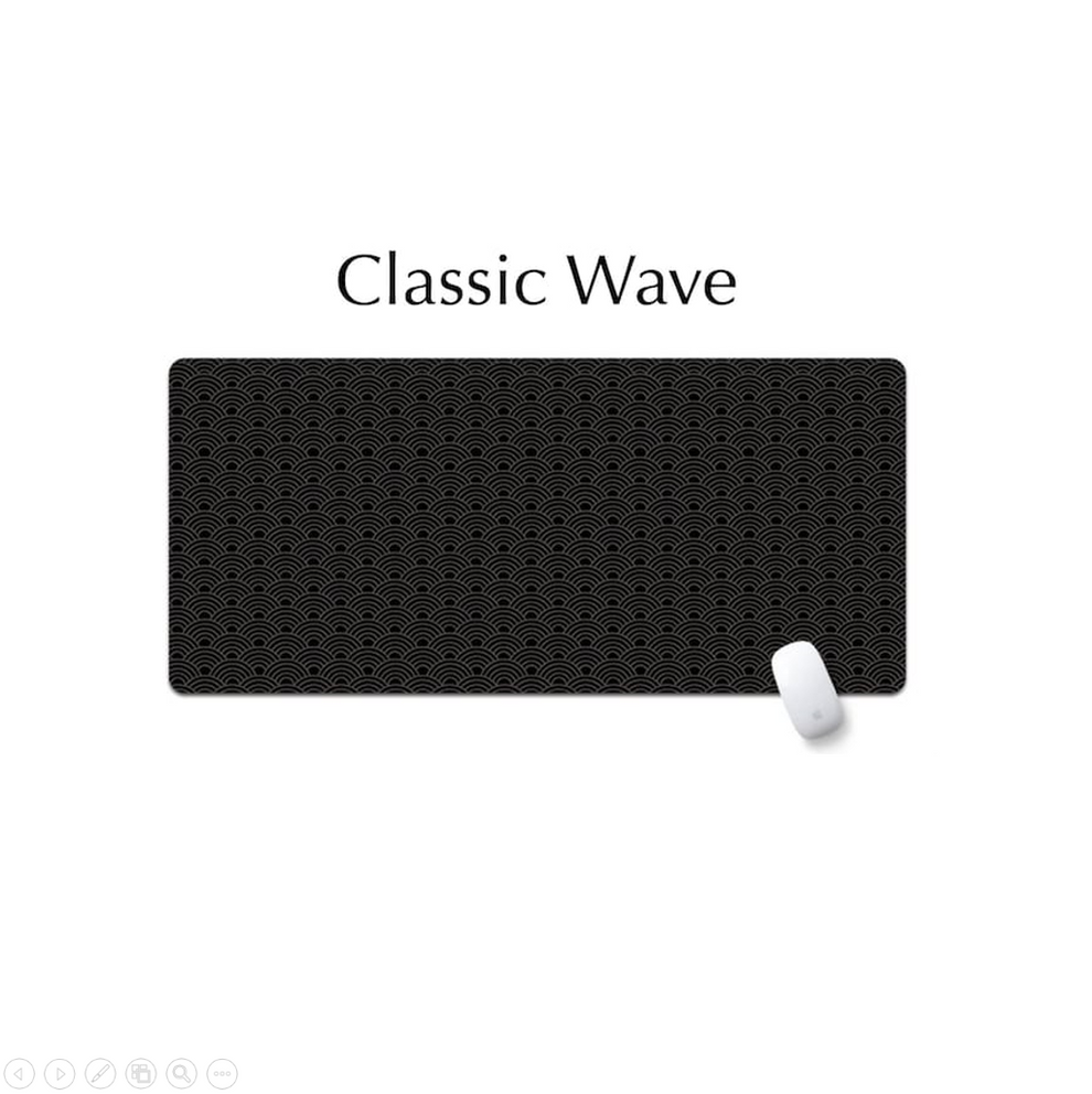 Touchmax Multi Use Black Desk Mat Awekeys